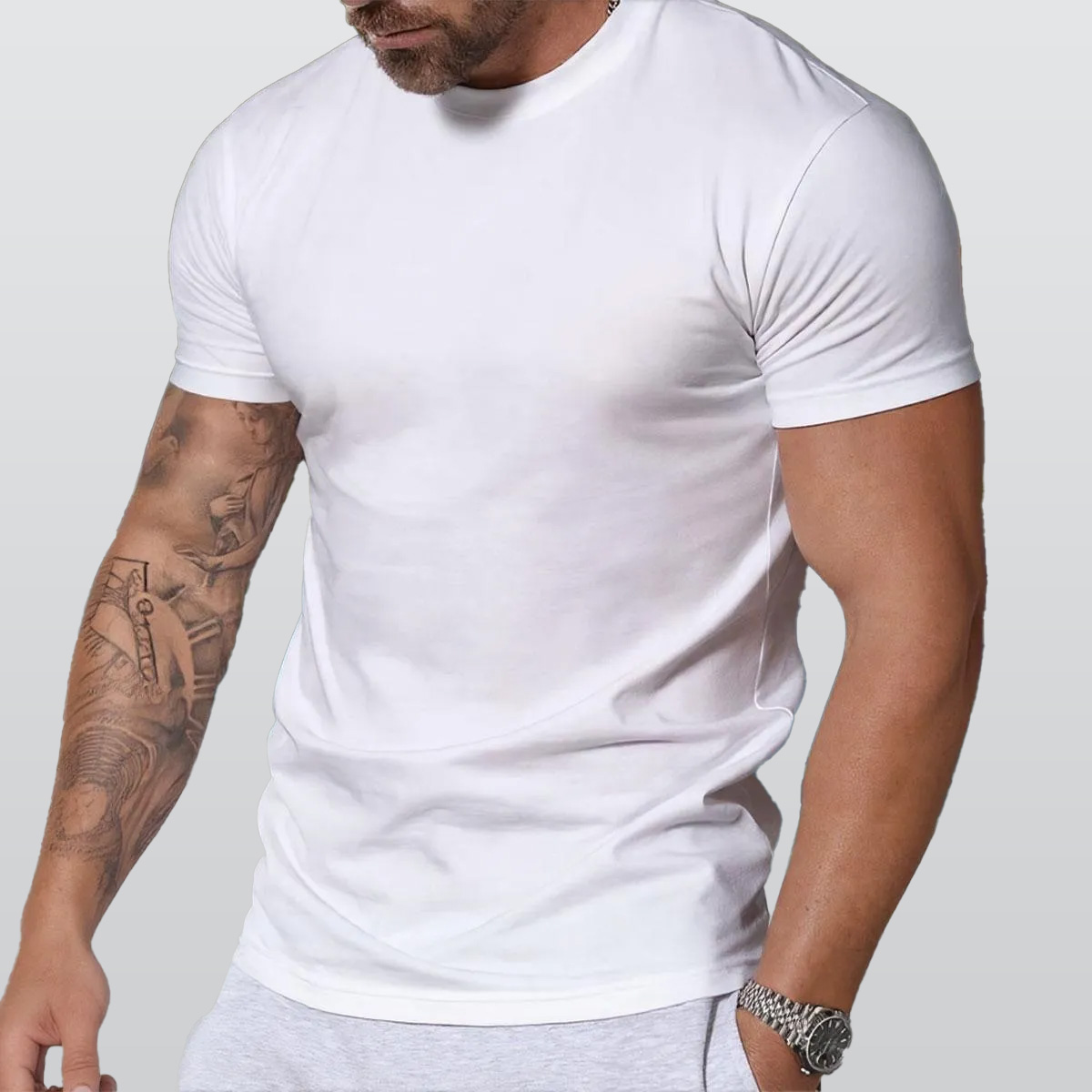 Eco-friendly All-Over Print Men's Short Sleeve T-shirt