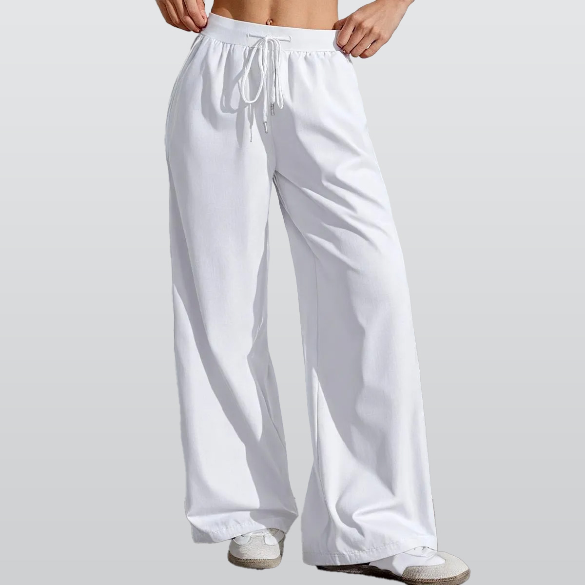 All-Over Print Women's High-Stretch Casual Pants|290GSM