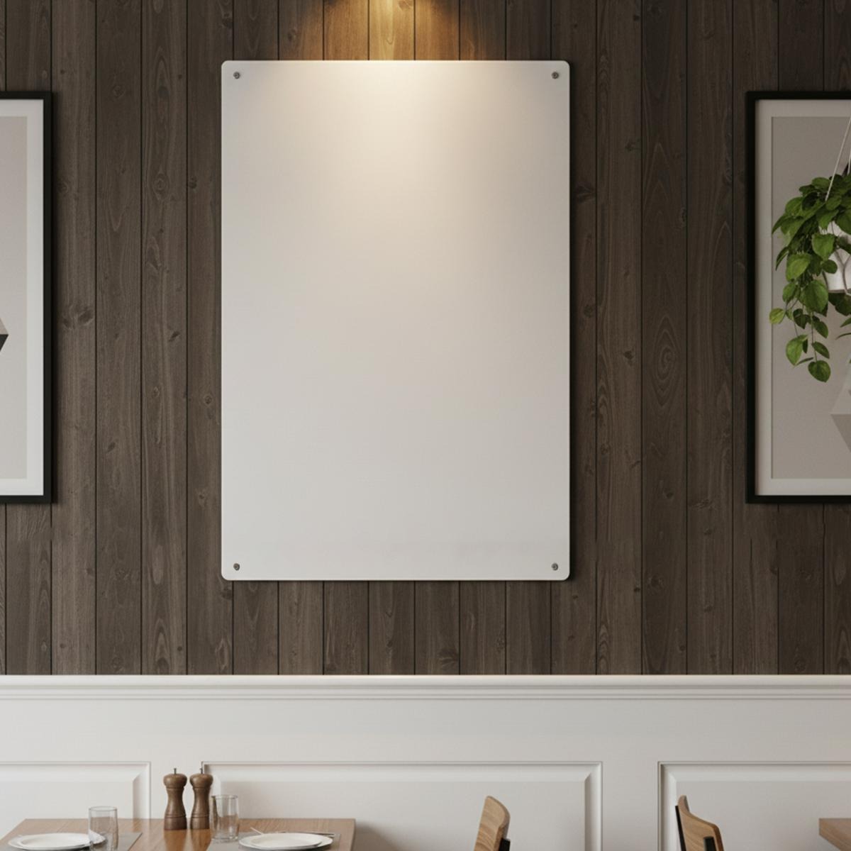 Thickened Rectangular Iron Wall Painting|Vertical 2:3