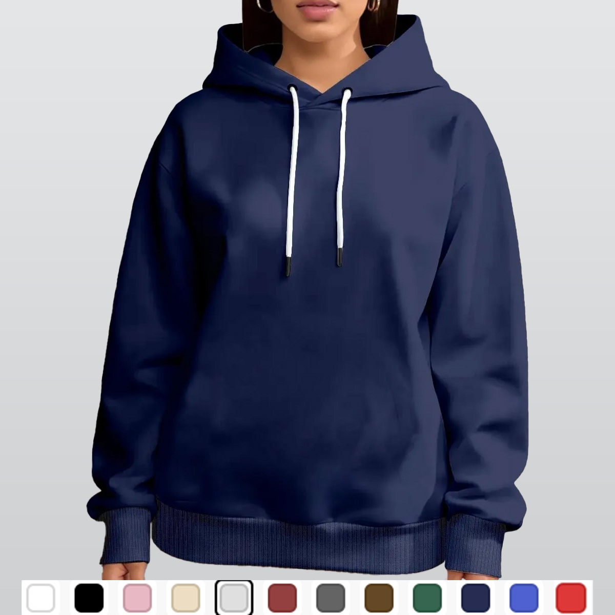 Women's Oversize Hoodie With Fleece |DTF