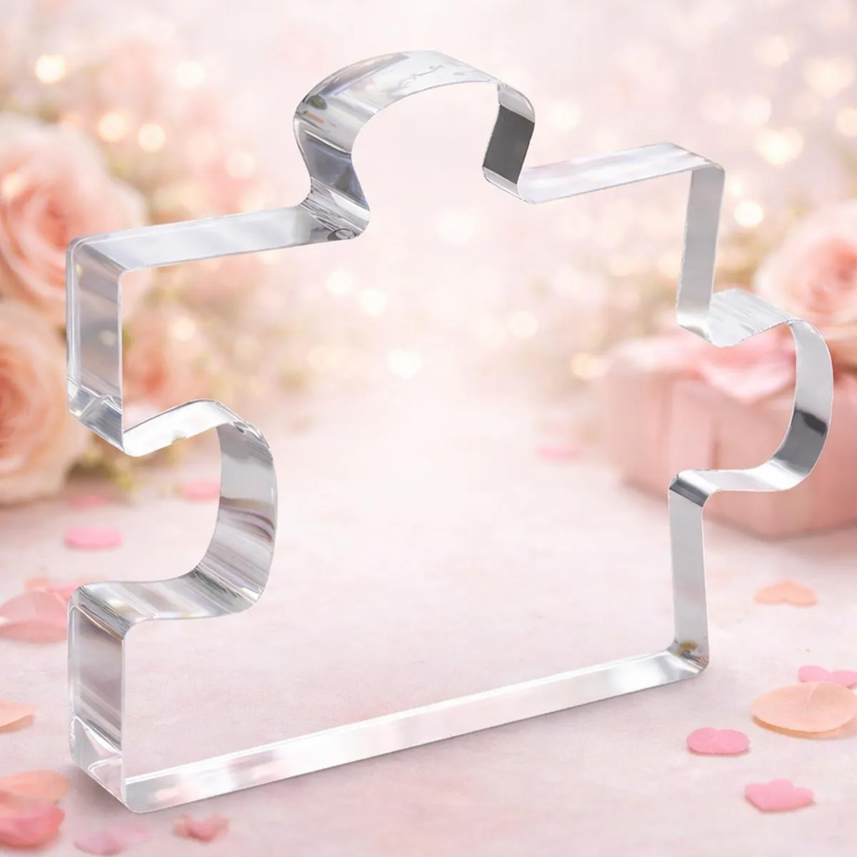 Puzzle-Shaped Acrylic Plaque