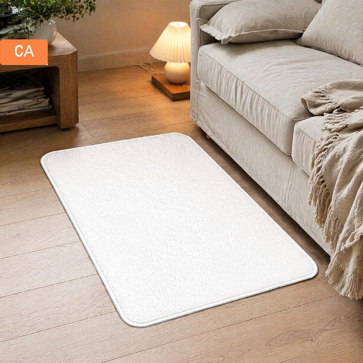 Rounded Diatom Mud Floor Mat Printed in Canada