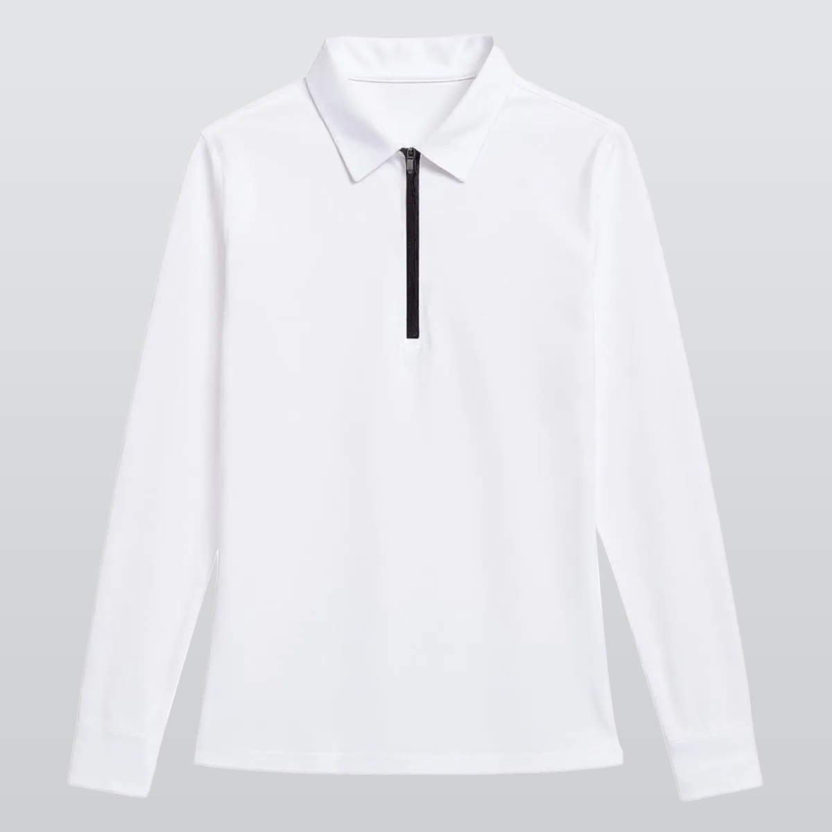 All-Over Print Women's Quarter Zip Sport Shirt With Long Sleeve|210GSM