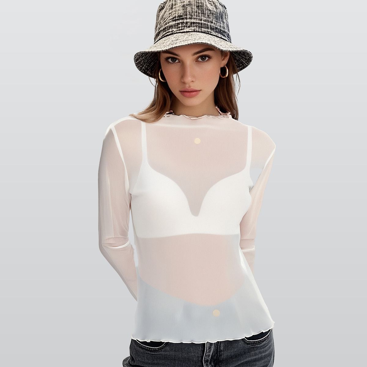 All-Over Print Women's Mesh T-shirt