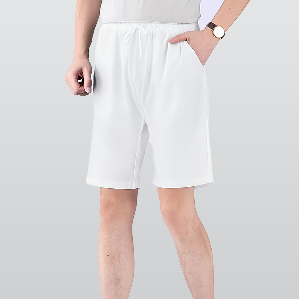 All-Over Print Men’s Beach Shorts With Lining