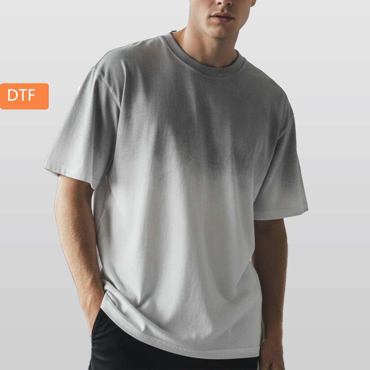 Men's Breathable Casual T-Shirt|Cotton DTF