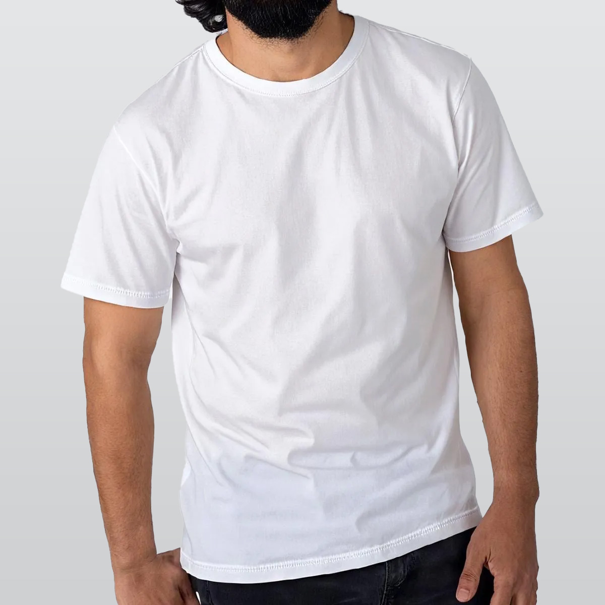 All-Over Print Men's O-Neck T-Shirt | 190GSM Cotton
