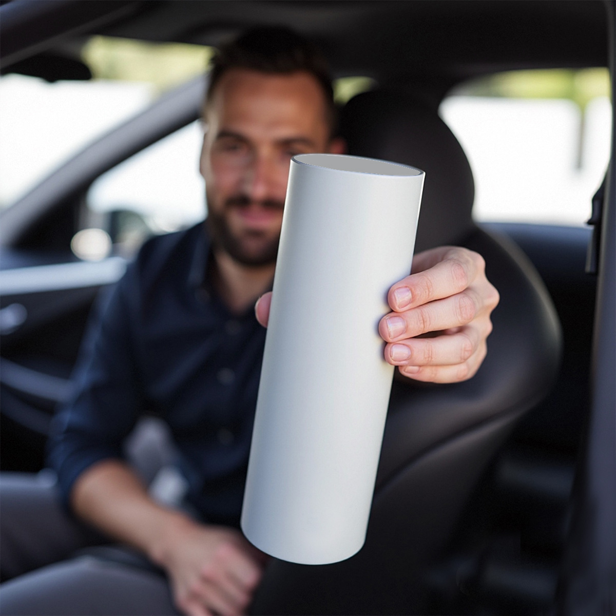 Tumbler with twinkle surface  20oz