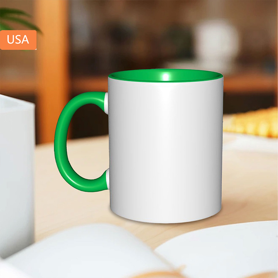 11oz Double Color Mug Printed in USA
