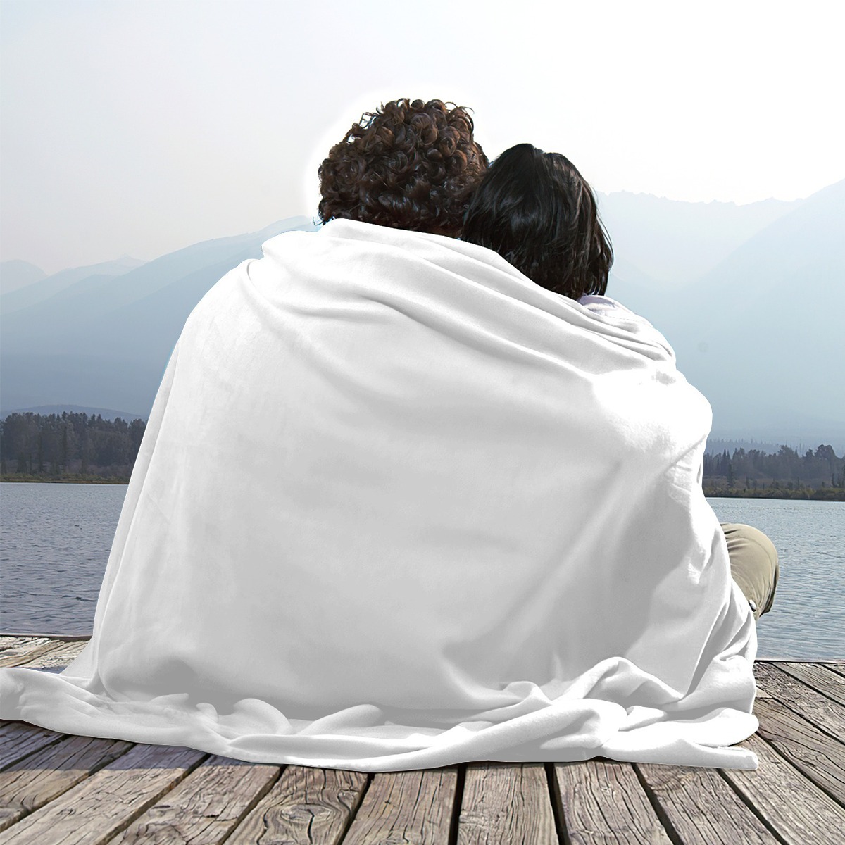 Single-Side Printing Flannel Blanket