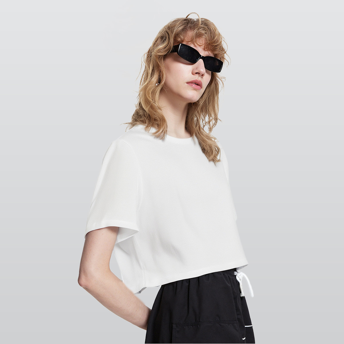 All-Over Print Women's Cropped T-shirt | 190GSM Cotton