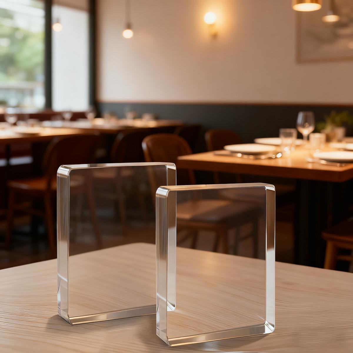 Simple rectangular acrylic plaque|Vertical 5:7
