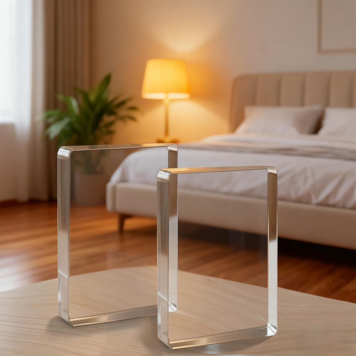 Simple rectangular acrylic plaque|Vertical 3:5