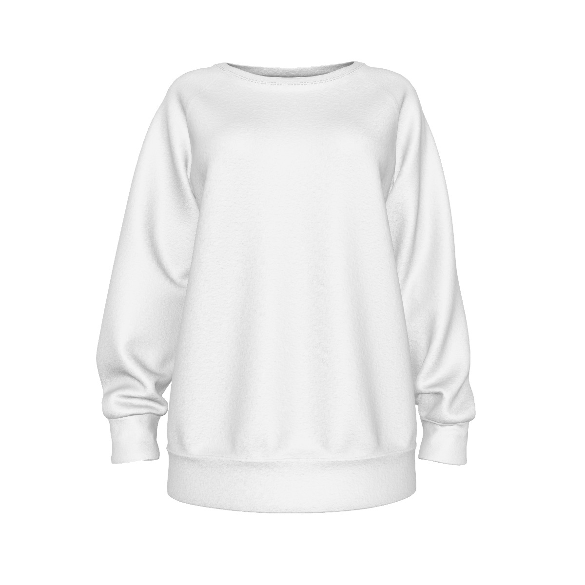 All-Over Print Women's Raglan Sleeve Sweatshirt