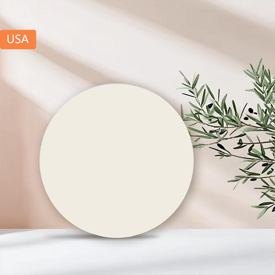 Round Aluminum Painting