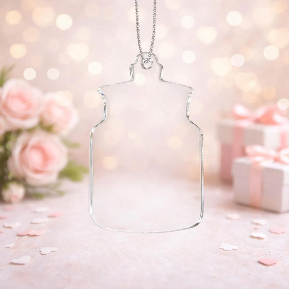 Wishing Bottle Acrylic Pendant|Single-Sided Printing