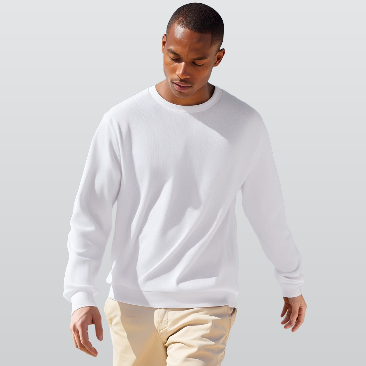 All-Over Print Men's Sweater