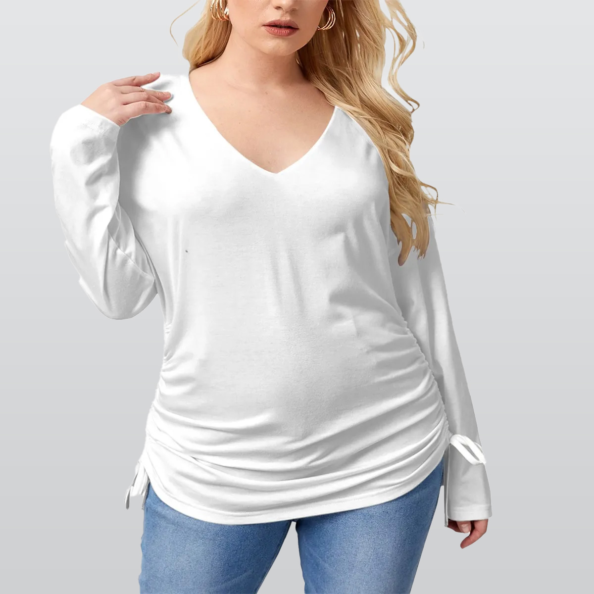 All-Over Print Women's Short Sleeves Mesh Crop Top | Yoycol