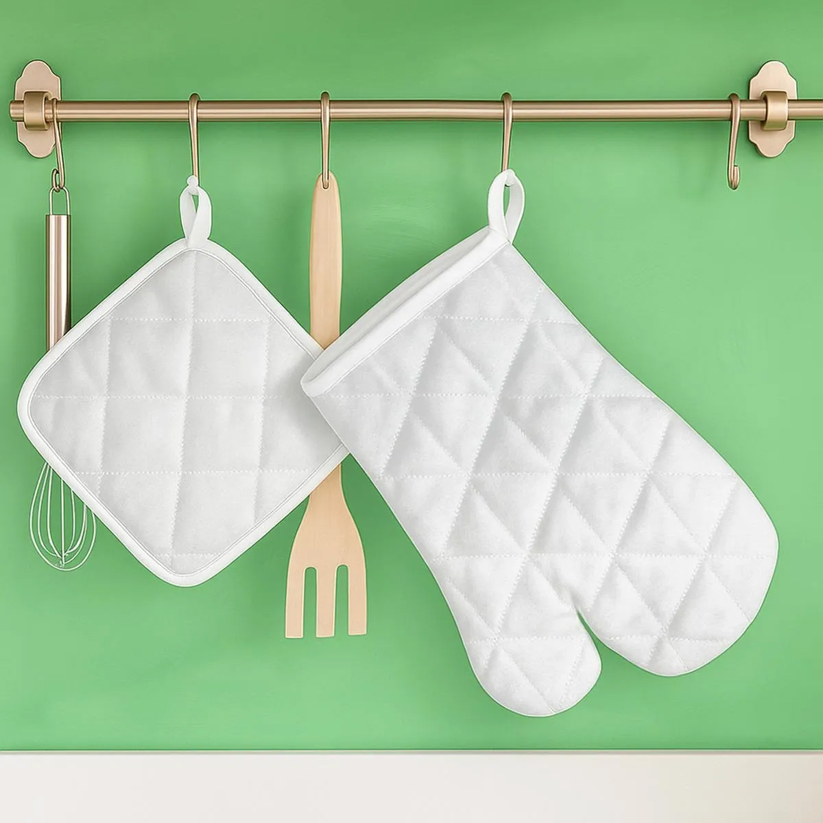 Heat-Resistant Glove And Pad Sets