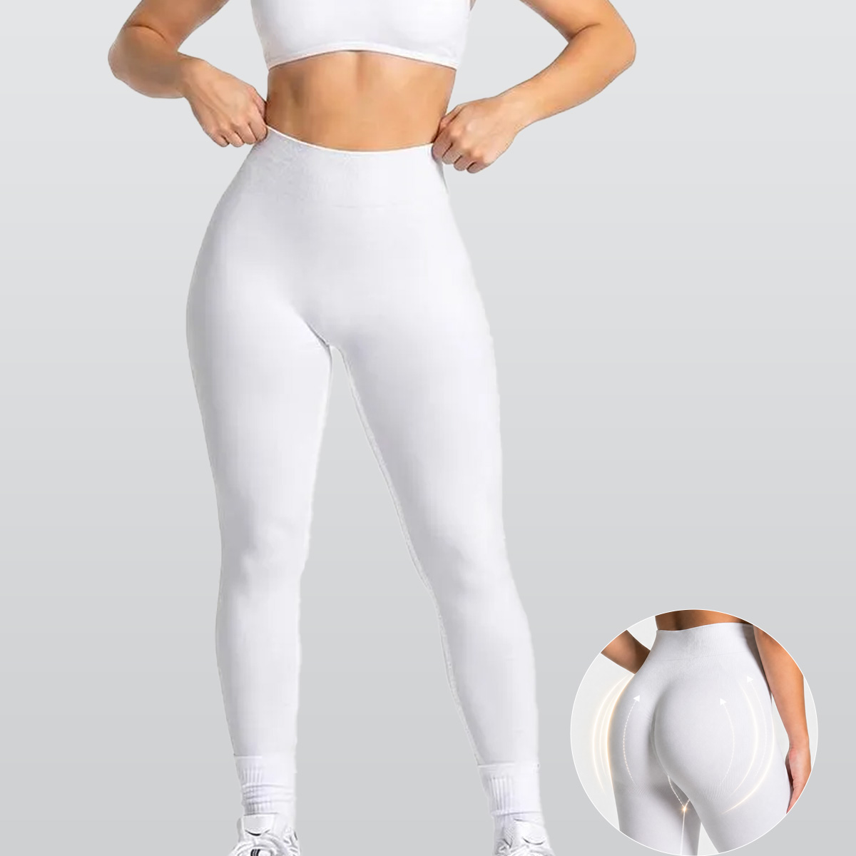All-Over Print Women's Seamless High Waisted Butt-Lifting Leggings