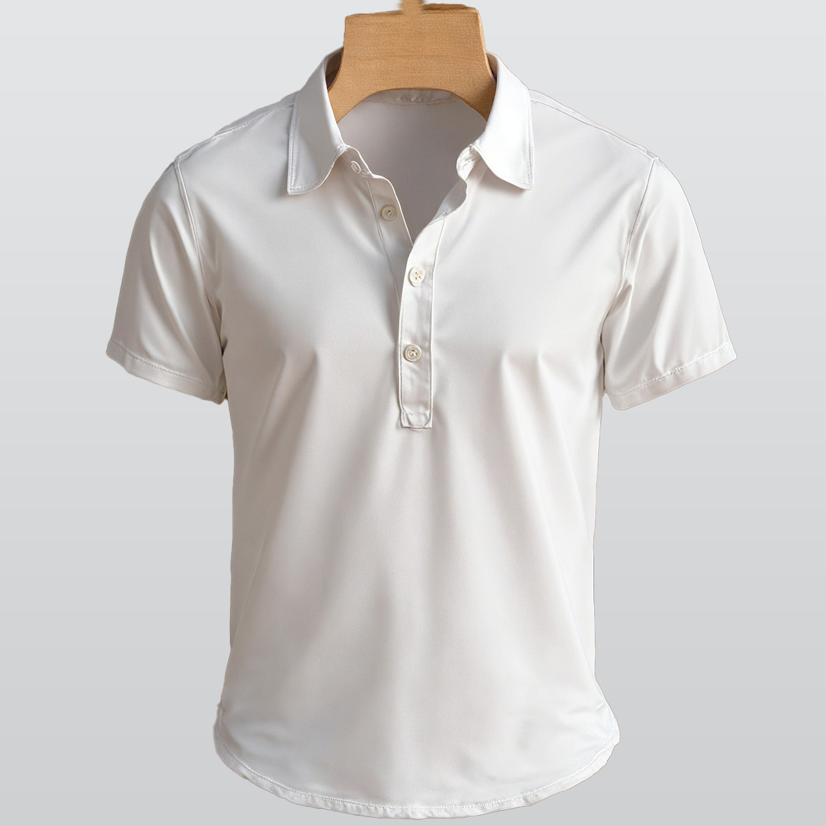 All-Over Print Men's Henley Shirt
